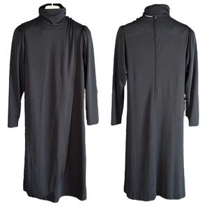 Vintage Nancy Greer midi high neck dress